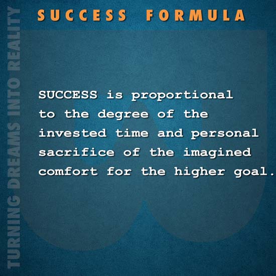 success formula